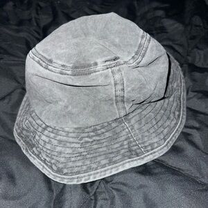 Stylish Gray Bucket Hat